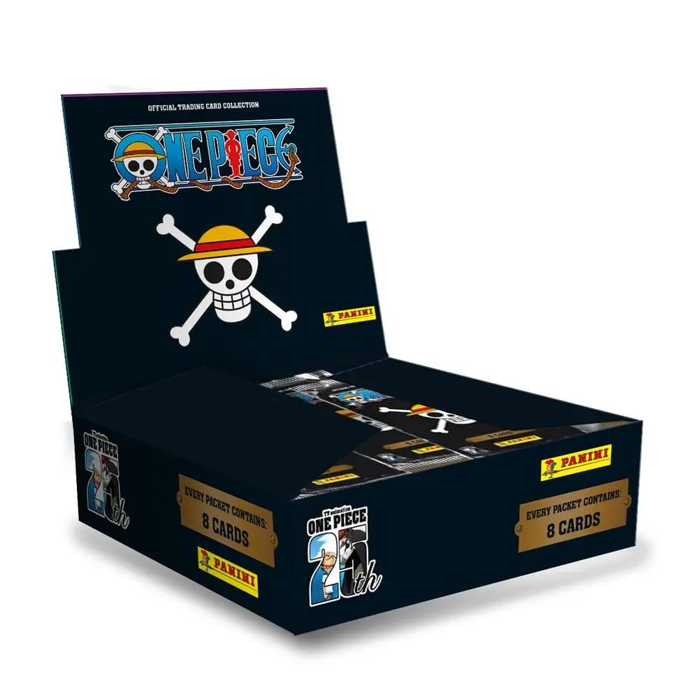 Panini — Boîte de 18 Boosters — One Piece 25th Anniversary (Trading Cards)