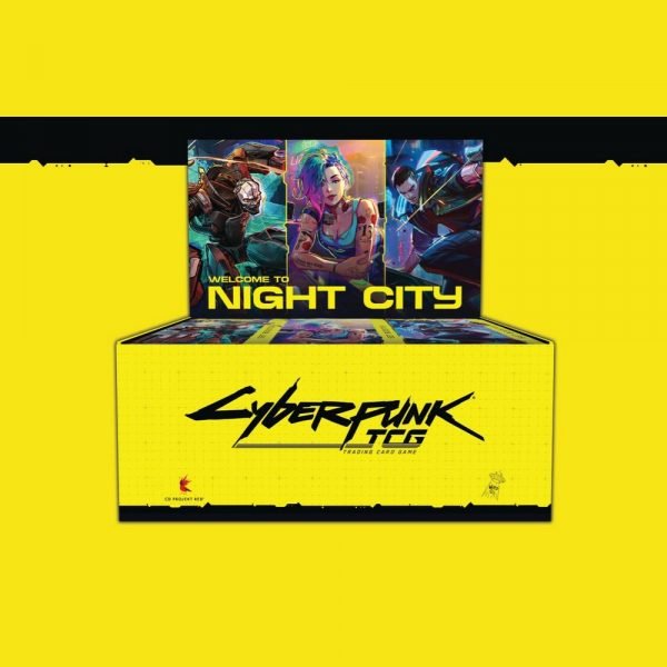 Display Cyberpunk TCG Welcome to Night City — 24 boosters FR/EN