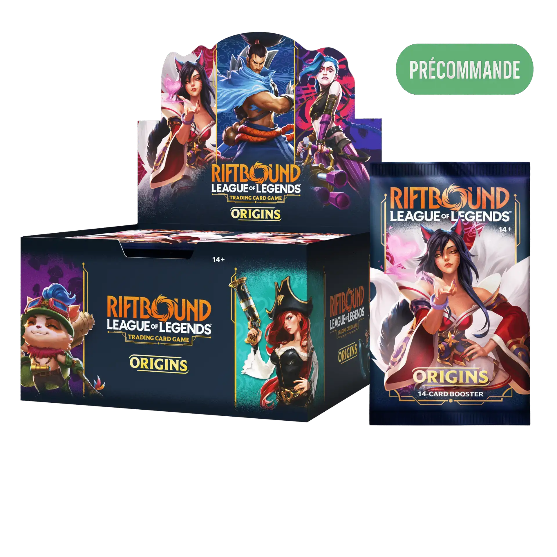 Display Riftbound: Origins – Précommande du premier set League of Legends TCG