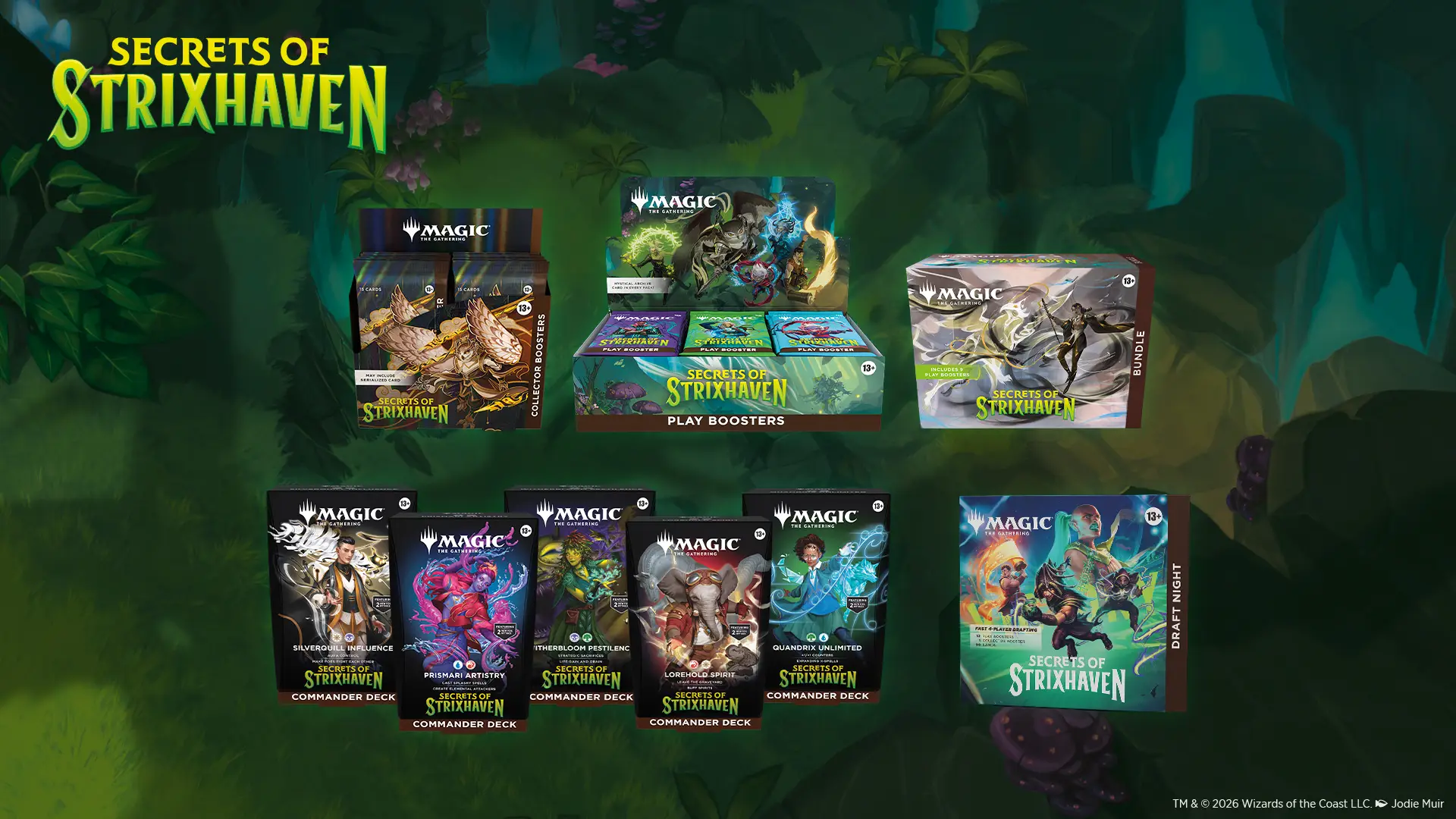 Craquer pour la nouvelle extension Magic The Gathering : Les secrets de Strixhaven (FR)